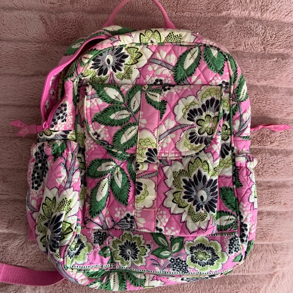 Pink Vera Bradley Backpack